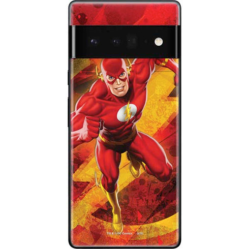 DC Comics The Flash Action Pose Google Pixel 6 Pro Skin
